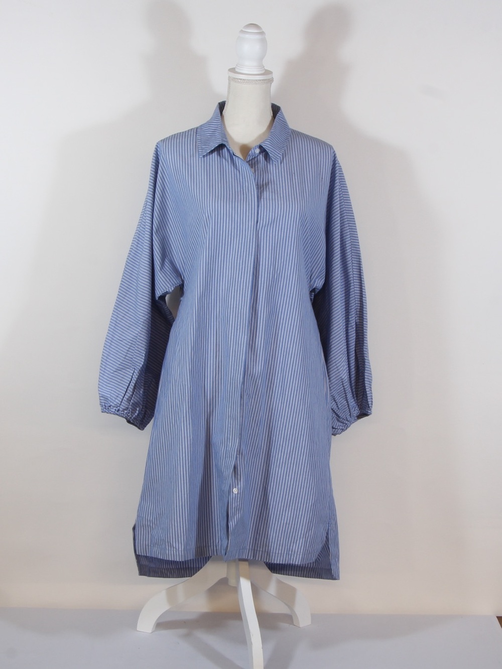 Modern Citizen Blue and White Striped Tunic Top NWOT